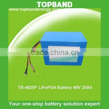 New motorcycle battery pack 48v 20ah factory direct sale