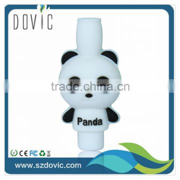 Panda and bunny silicone 510 drip tip in stock