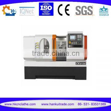 CK6136 3-jaw 8'' Manual Chuck Flat Bed CNC Lathe/ Horizontal CNC Lathe