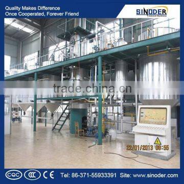 1T/D-100T/D oil refining equipment small crude oil refinery soybean oil refinery plant edible oil refinery plant