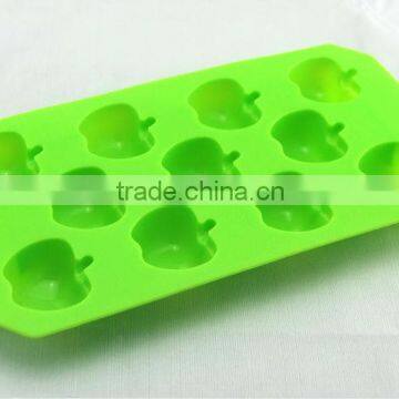 apple shaped silicone ice cube tray fruit shaped silicone ice mould