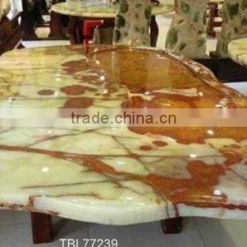 Mult Green Onyx Stone Table Top in Cheap Price