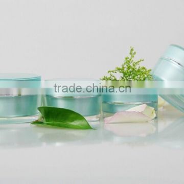 Factory sell straight round acrylic cream jar eye cream packing from alibaba