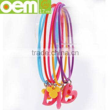 Fashion Silicone Bracelet With Bells