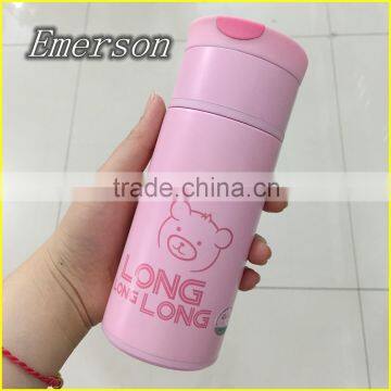 New Design Children Using Pink Panda stainless water bottle HOT SALE stainless water bottle price