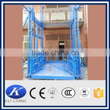 1000kg chain type hydraulic warehouse elevator lift