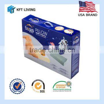 Butterfly Wave Shape Cool Gel Memory Foam Pillow GM-01 photo-4