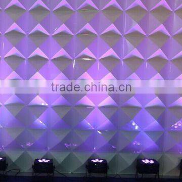 RGBWA 6 x 18W Zoom LED Flat Par With Flight Case