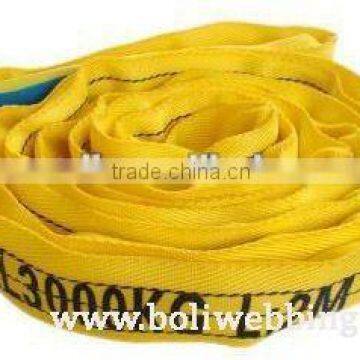 3T Round Sling EN1492-1 / polyester round sling / lifting round sling / textile round sling / textile material