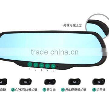 Andriod rearview mirror gps wireless camera G-sensor GPS navigation Bluetooth Wifi car rearview mirror camera