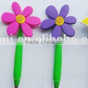 Hot Sale Cute Loving Heart Shape Soft Pvc Heart Pen Magnet photo-3