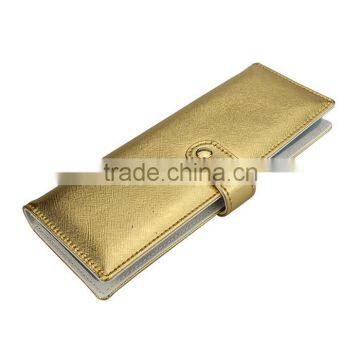Long Pattern Glitter Leather Large Capacity Card Hold