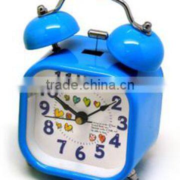 twin bell table clock/twin bell desk clock