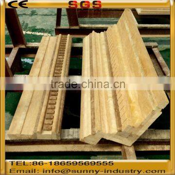 Crema Marfil marble skirting
