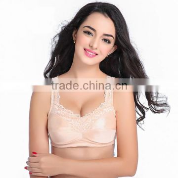 HOT selling!!! silicone fake breast cotton bra for woman mastectomy fake boobs underwear