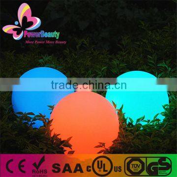 DongGuan PowerBeauty outdoor solar powered RGB colorful globe garden lights