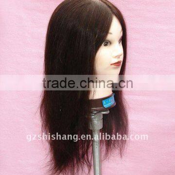 Female mannequin head for training