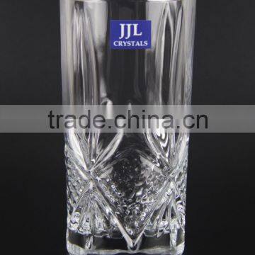 JJL CRYSTAL BLOWED TUMBLER JJL-2905 WATER JUICE MILK TEA DRINKING GLASS HIGH QUALITY