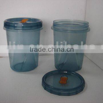 round screw container 32oz set of 2pcs