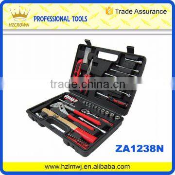 High qunlity 61pcs hand tool set with plastic box