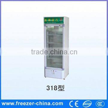 Supermarket or Convenience store china upright freezer for soft drinks and beer