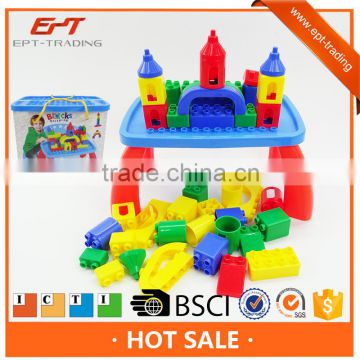 Plastic diy intelligent toy diamond block castle toys