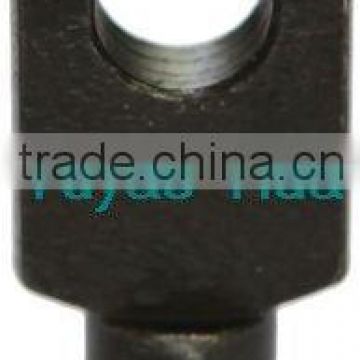 9-30.5mm 6T black zinc plated End connector with M8