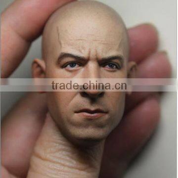 OEM Plastic Movie Star Action Figure Head Manufacturer Made In China