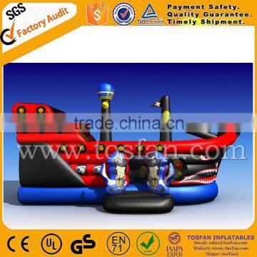 pirate ship inflatable bouncy combo A3080