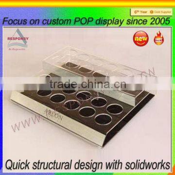 Acrylic Counter Essential Oil Display Rack in Cosmetcs Stores photo-6