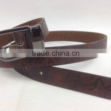 Embossed Design With Horse Buckle for Girl photo-4