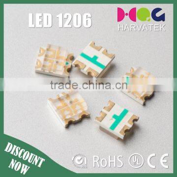 Best quality 3.2x2.7x1.1mm sanan chip surface mount 0603 bi-color red green led