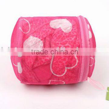 Polyester Bra Laundry Bag With Logo And Zipper