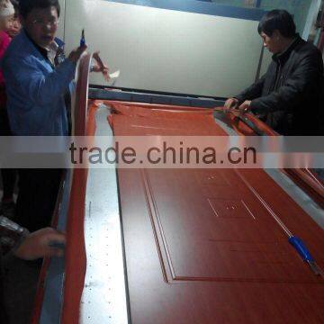 Wooden Door Vacuum Forming Membrane Press Machine photo-6