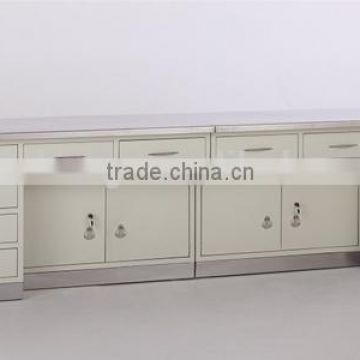 Composite working table with stainless steel surface and bottom G-4