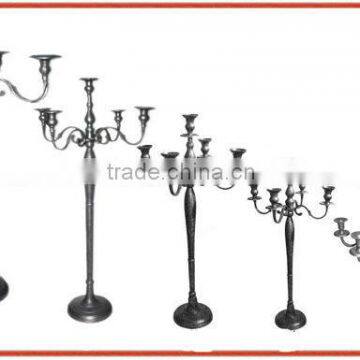 Wholesale silver Candelabras centerpiece for decorations