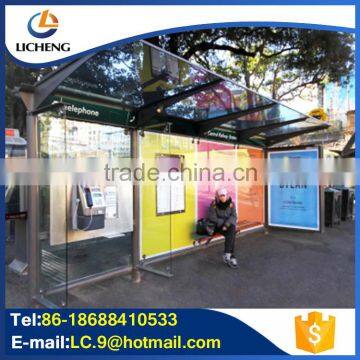 Modern City Bus Station Schedule Stand Light Box, Motion Light Box