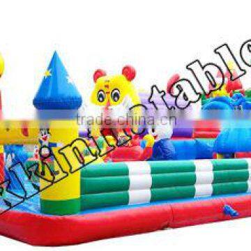 commercial giant inflatable fun city/amusement park