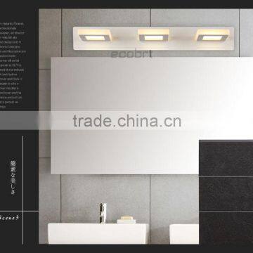 Acrylic Material 9w 3lamps Round Shape Indoor Bathroom LED Wall Lamp 100-240V AC JUSHENG photo-6