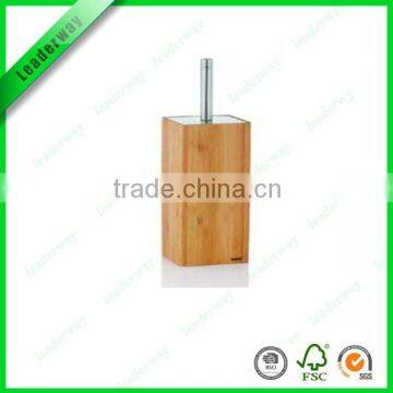 Nature Sealing Bamboo Toilet Brush Holder