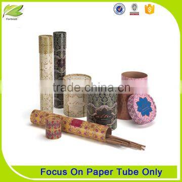 Eco handmade paper tube packaging kraft paper tube