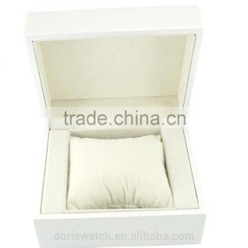 Good Quality &price Pure White Elegant Boxes for Ladies Watches Gift Case From photo-2