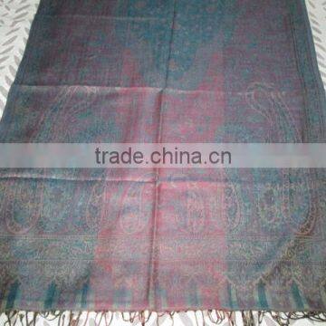 SILK & WOOL STOLE photo-5