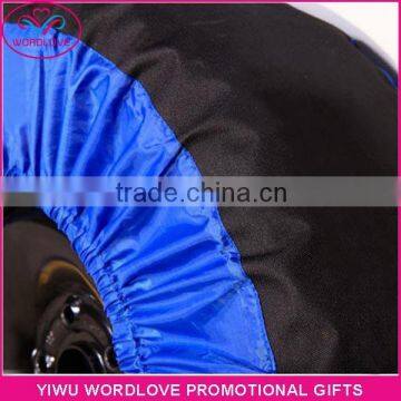 600D Oxford and Polyester Fabric Printed Universal Spare Car Tyre Cover Wheel Storage and Carry Bag Cover Holder Tote Tire Cover photo-4