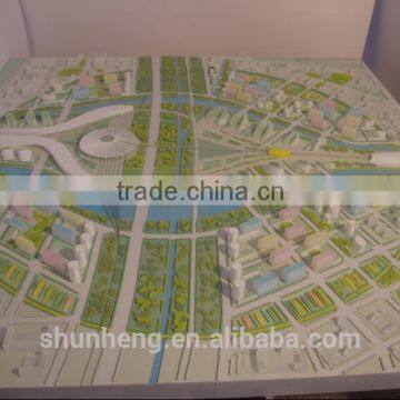 Scale 1/1000 City Programming Project Architectural Model Design