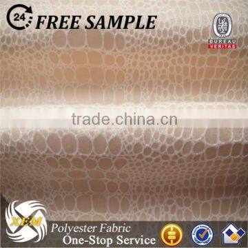 Bronzing Polyester Micro Suede Fabric photo-5