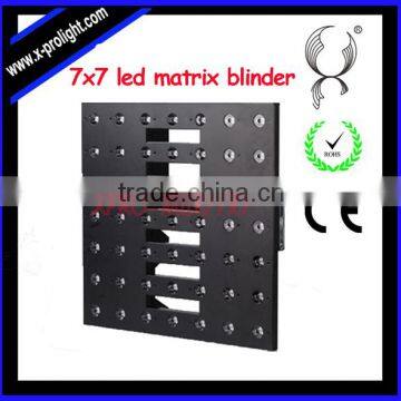 LED Warm White Light 49x3w LED Matrix Blinder DMX Stage Blinder Light