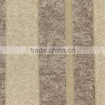 Black and Gold Wallpaper Wide Striped Wall Paper Wallpaper in Italian