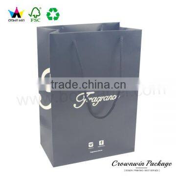 Luxury Custom Printed Shopping Gift Paper Bag with handles