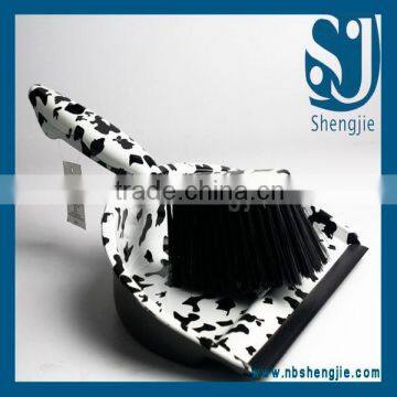 Trade assurance TPR handle plastic dustpan set/hand dustpan/dustpan with brush